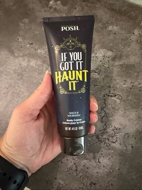 Posh Sheer & Nourishing Body Crème - Black & Yellow
